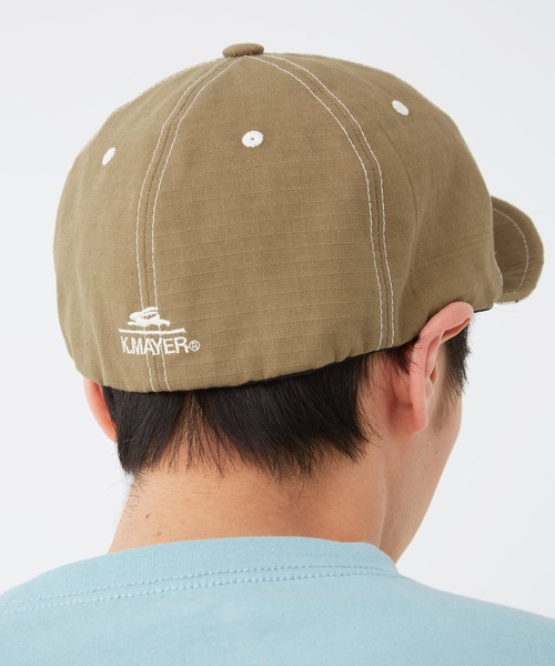 KRIFF MAYER（クリフメイヤー）の「ClefコラボHINOKO CAP（キャップ・メンズ・ブラック/ベージュ/ブルー・FREE）」の15枚目の写真