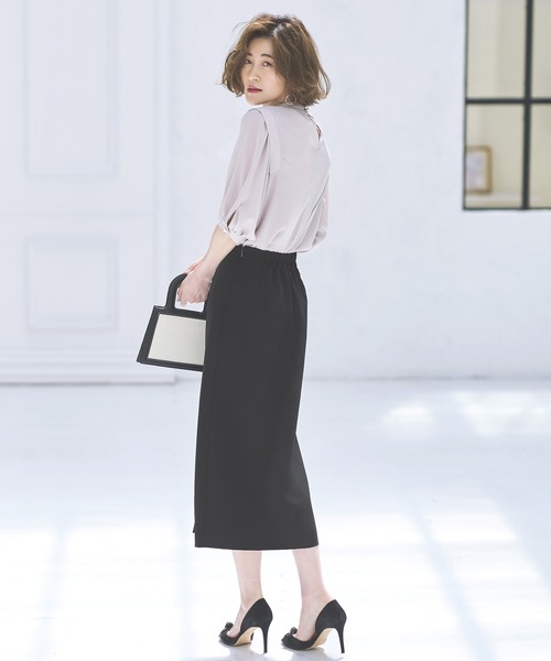LEBECCA boutique レベッカブティック スカート タイトスカート RUIRUE BOUTIQUE（ルイルエブティック）の「セミタイトロング