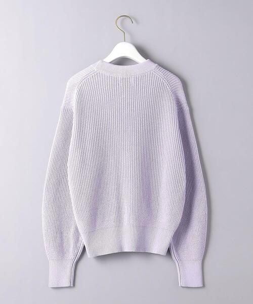ユナイテッドアローズ　Vネックカーディガン UNITED ARROWS カーディガン シルクリブ Vネック レディース