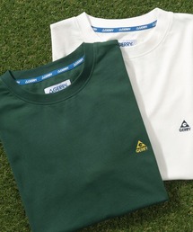 GERRY（ジェリー）の「【GERRY/ジェリー】ワンポイントロゴ刺繍 クルーネック半袖Tシャツ/ 半袖カットソー/ 【USAコットン】（Tシャツ/カットソー・レディース）」