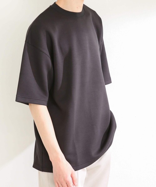 SENSE OF PLACE by URBAN RESEARCH（センスオブプレイスバイアーバンリサーチ）の「ダンボールポンチTシャツ(5分袖)（Tシャツ/カットソー・メンズ・ホワイト/ブラック/ブルー/ライトベージュ/ミント・MEDIUM/LARGE）」の22枚目の写真