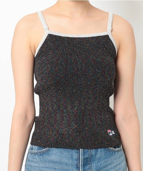 jouetie(ジュエティ)の「FILA x jouetie CAMISOLE / フィラ x ジュエティ キャミソール 【SP】(キャミソール・レディース・ブラック/バーガンディー/パープル・FREE)」の13枚目の写真