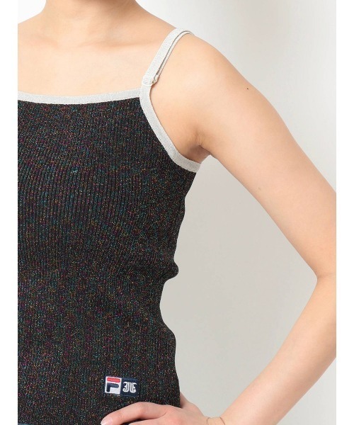jouetie(ジュエティ)の「FILA x jouetie CAMISOLE / フィラ x ジュエティ キャミソール 【SP】(キャミソール・レディース・ブラック/バーガンディー/パープル・FREE)」の17枚目の写真