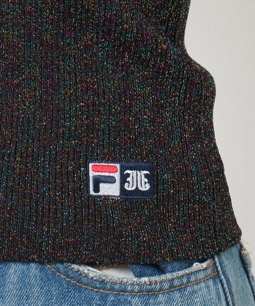 jouetie(ジュエティ)の「FILA x jouetie CAMISOLE / フィラ x ジュエティ キャミソール 【SP】(キャミソール・レディース・ブラック/バーガンディー/パープル・FREE)」の18枚目の写真