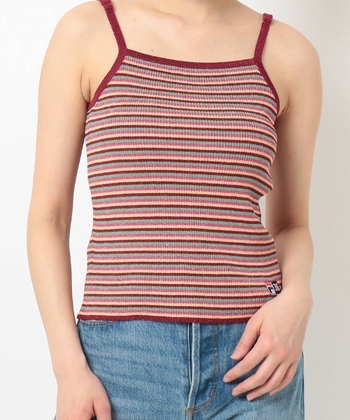 jouetie(ジュエティ)の「FILA x jouetie CAMISOLE / フィラ x ジュエティ キャミソール 【SP】(キャミソール・レディース・ブラック/バーガンディー/パープル・FREE)」の20枚目の写真