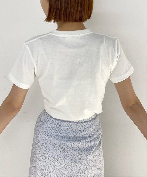 Charles Chaton（シャルルシャトン）の「CC kids TEE（Tシャツ/カットソー・レディース・ホワイト/パープル/アイボリー/ピンク・SMALL/MEDIUM）」の8枚目の写真