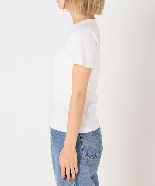 Charles Chaton（シャルルシャトン）の「CC kids TEE（Tシャツ/カットソー・レディース・ホワイト/パープル/アイボリー/ピンク・SMALL/MEDIUM）」の10枚目の写真