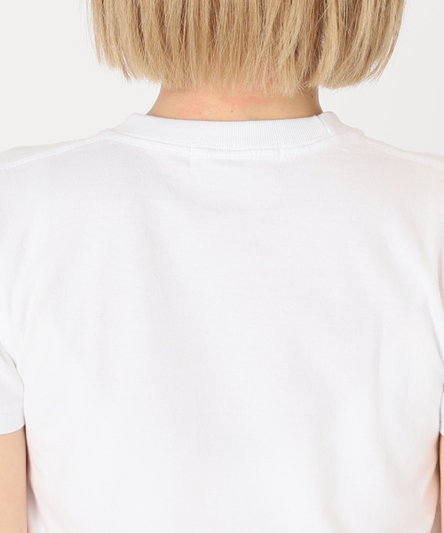 Charles Chaton（シャルルシャトン）の「CC kids TEE（Tシャツ/カットソー・レディース・ホワイト/パープル/アイボリー/ピンク・SMALL/MEDIUM）」の12枚目の写真