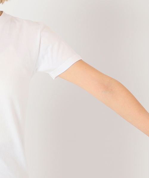 Charles Chaton（シャルルシャトン）の「CC kids TEE（Tシャツ/カットソー・レディース・ホワイト/パープル/アイボリー/ピンク・SMALL/MEDIUM）」の14枚目の写真