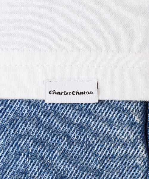 Charles Chaton（シャルルシャトン）の「CC kids TEE（Tシャツ/カットソー・レディース・ホワイト/パープル/アイボリー/ピンク・SMALL/MEDIUM）」の17枚目の写真