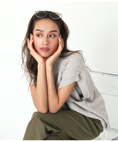 ANAP（アナップ）の「ラウンドサングラス（サングラス・レディース・ブラック/ブラウン/シルバー・FREE）」の6枚目の写真