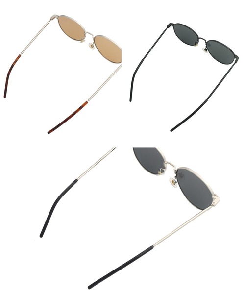 ANAP（アナップ）の「ラウンドサングラス（サングラス・レディース・ブラック/ブラウン/シルバー・FREE）」の16枚目の写真