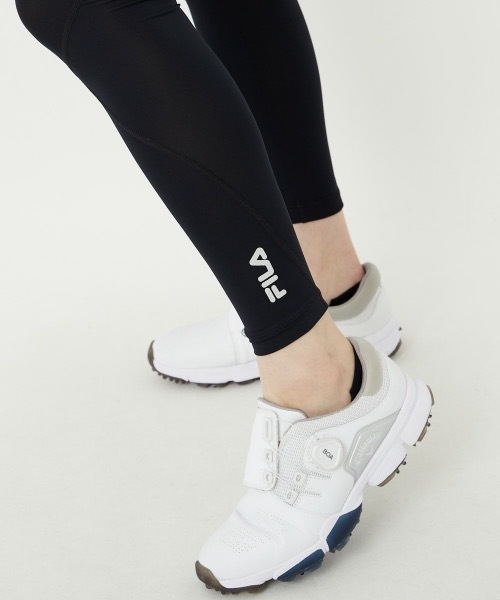 FILA GOLF（フィラゴルフ ）の「【FILA GOLF:フィラゴルフ】レディースコンプレッションタイツ（レギンス/スパッツ・レディース・ブラック/ネイビー・MEDIUM/LARGE/X-LARGE）」の16枚目の写真