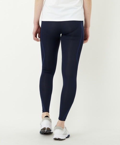 FILA GOLF（フィラゴルフ ）の「【FILA GOLF:フィラゴルフ】レディースコンプレッションタイツ（レギンス/スパッツ・レディース・ブラック/ネイビー・MEDIUM/LARGE/X-LARGE）」の10枚目の写真