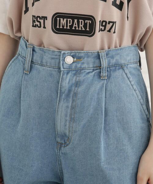 Cutie Blonde（キューティーブロンド）の「◆デニムカットオフショートパンツ（その他パンツ・レディース・オフホワイト/ブルー/ピンク系・01/02）」の8枚目の写真