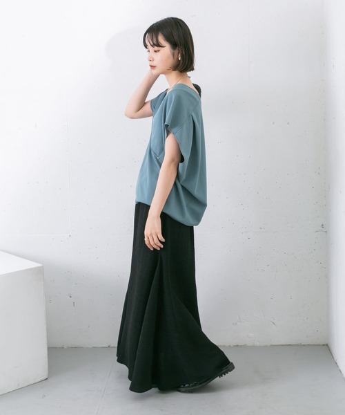 KBF(ケイビーエフ)の「マーメイドフレアスカート(スカート・レディース・ブラック/ブラウン/ミント・ONE)」の8枚目の写真