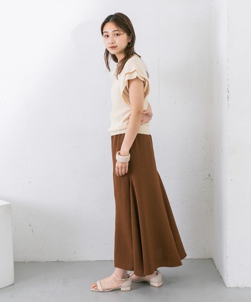 KBF(ケイビーエフ)の「マーメイドフレアスカート(スカート・レディース・ブラック/ブラウン/ミント・ONE)」の17枚目の写真