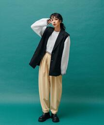 CITEN | ＜CITEN＞ハイウエスト バックゴム バルーンパンツ(その他パンツ)