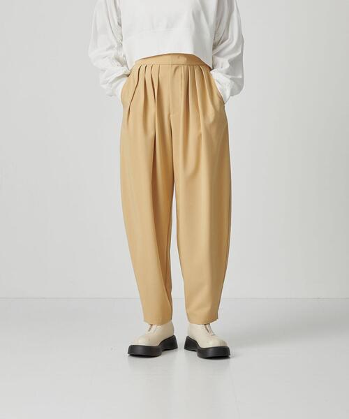 CITEN(シテン)の「<CITEN>ハイウエスト バックゴム バルーンパンツ(その他パンツ・レディース・ブラック/ターコイズブルー/クリーム・S/M)」の11枚目の写真