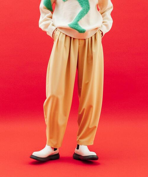 CITEN(シテン)の「<CITEN>ハイウエスト バックゴム バルーンパンツ(その他パンツ・レディース・ブラック/ターコイズブルー/クリーム・S/M)」の14枚目の写真