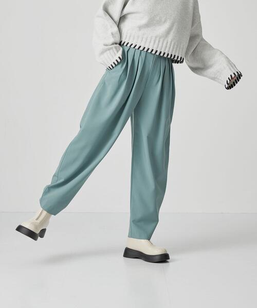 CITEN(シテン)の「<CITEN>ハイウエスト バックゴム バルーンパンツ(その他パンツ・レディース・ブラック/ターコイズブルー/クリーム・S/M)」の15枚目の写真