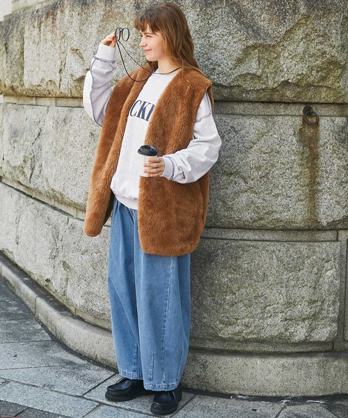 Dickies(ディッキーズ)の「Dickies/ディッキーズ 裏毛アソート ロゴ&グラフィック ルーズスウェットプルオーバー(スウェット・レディース・ホワイト/ブラック/グレー/オレンジ/ブルー/グリーン/オートミール/ホワイト系/ブラック系/ブラック系1/オレンジ系/グレー系・M/L)」の15枚目の写真