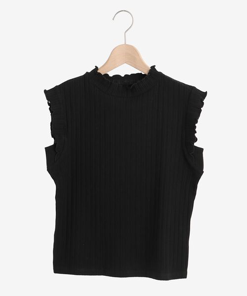 MAJESTIC LEGON（マジェスティックレゴン）の「レディメロウノースリトップス①（Tシャツ/カットソー・レディース・ブラック/オフホワイト/ブルー/ブルー系その他2・MEDIUM）」の3枚目の写真
