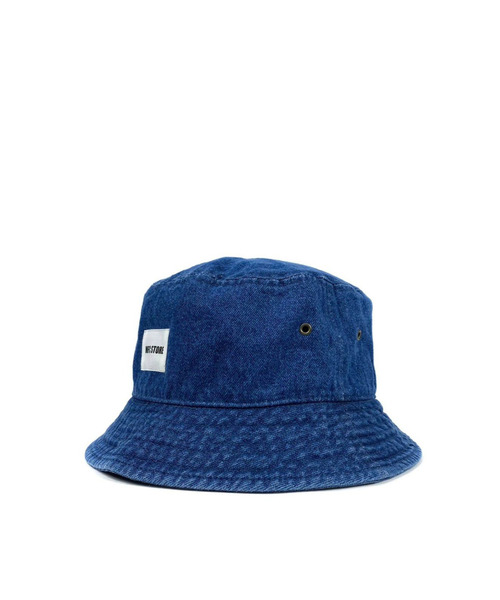 MFC STORE（エムエフシーストア）の「MFC STORE WHITE TAG DENIM BUCKET HAT（ハット・メンズ・ライトブルー/ダークブルー/ブルー系/ブラック・L/M）」の10枚目の写真