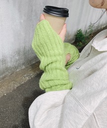 AS KNOW AS plus | ♪リブな アームウォーマー　【2022AWアイテム】(アームカバー)