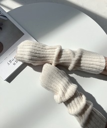 AS KNOW AS plus | ♪リブな アームウォーマー　【2022AWアイテム】(アームカバー)