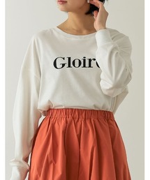 Re:EDIT | [汗染み防止加工]フロッキーロゴロングＴシャツ(Tシャツ/カットソー)