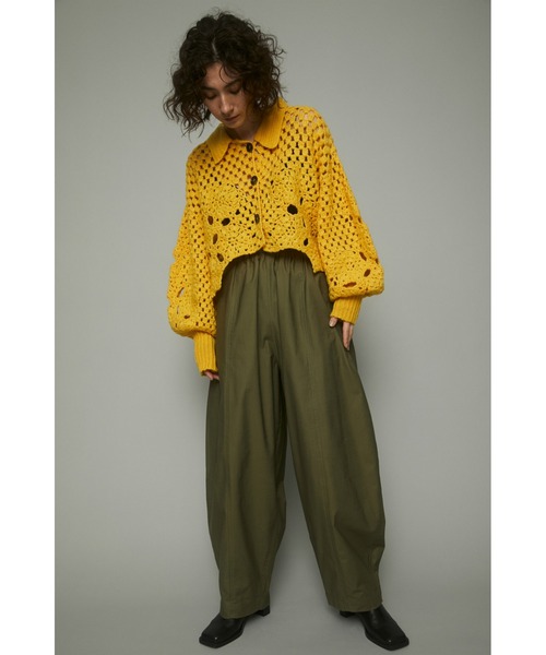 HeRIN.CYE（ヘリンドットサイ）の「Boy friend pants（チノパンツ・レディース・ブラック/カーキ/ホワイト・FREE）」の4枚目の写真