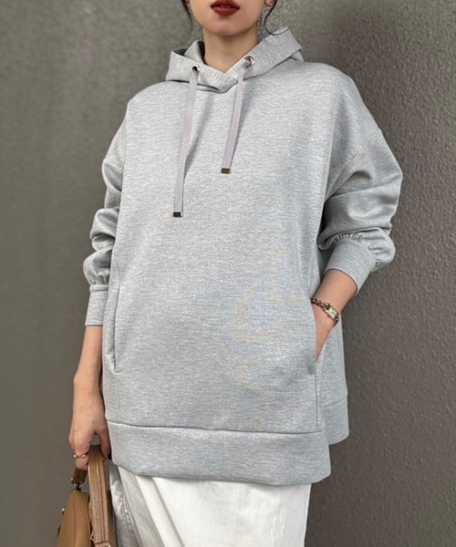 セール】【大人フーディー】サイドジップダンボールニットフーディー