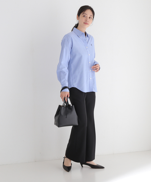 Noble（ノーブル）の「THOMAS MASONオックスフォードシャツ（シャツ/ブラウス・レディース・サックスブルー/ホワイト・FREE）」の15枚目の写真