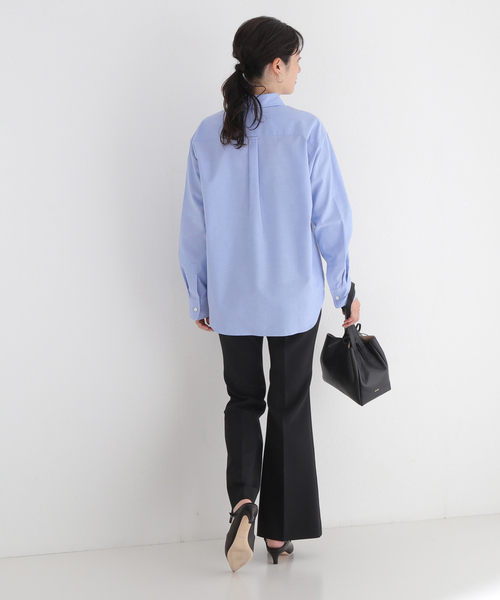 Noble（ノーブル）の「THOMAS MASONオックスフォードシャツ（シャツ/ブラウス・レディース・サックスブルー/ホワイト・FREE）」の16枚目の写真