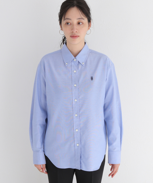 Noble（ノーブル）の「THOMAS MASONオックスフォードシャツ（シャツ/ブラウス・レディース・サックスブルー/ホワイト・FREE）」の17枚目の写真