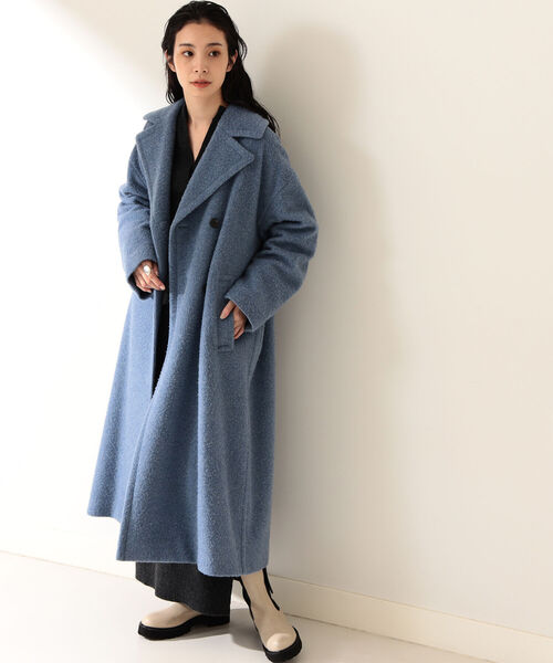 Demi-Luxe BEAMS ナッピングウールダブルブレストコート Demi-Luxe BEAMS（デミルクス ビームス）の「Demi-Luxe BEAMS / ナッ