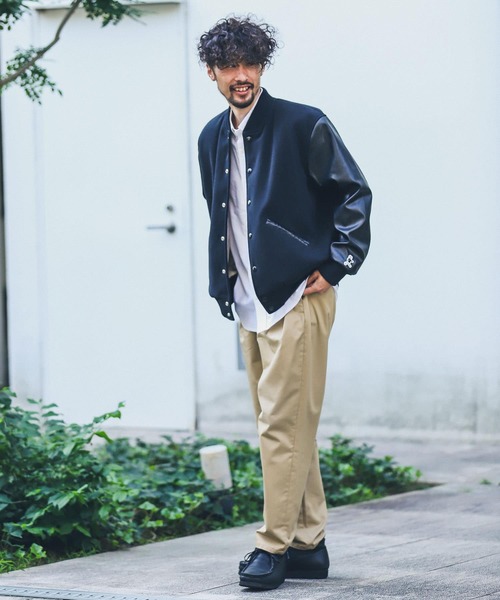 BUTWIN（バトウィン）の「『別注』BUTWIN×Sonny Label　スタジャン（スタジャン・メンズ・ブラック系その他/グレー系その他/グリーン系その他/ブルー系その他・MEDIUM/LARGE）」の12枚目の写真