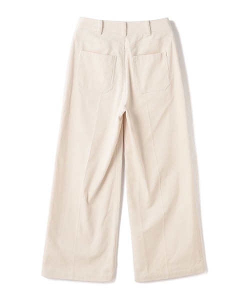 N.O.R.C（ノーク）の「コーデュロイストレートパンツ（その他パンツ・レディース・ライトグレー/グリーン/アイボリー・S/M）」の17枚目の写真