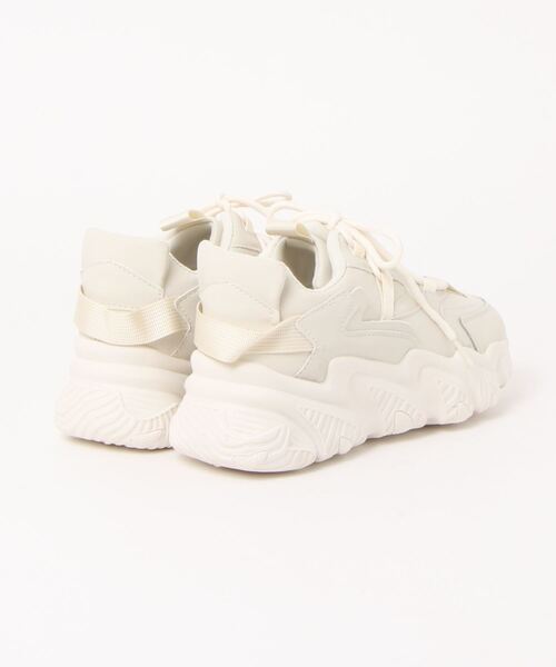 clear（クリア）の「ダッドスニーカー（スニーカー・レディース・オフホワイト/アイボリー・L/M）」の3枚目の写真