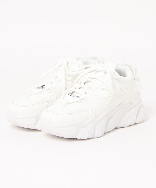 clear（クリア）の「ダッドスニーカー（スニーカー・レディース・オフホワイト/アイボリー・L/M）」の9枚目の写真