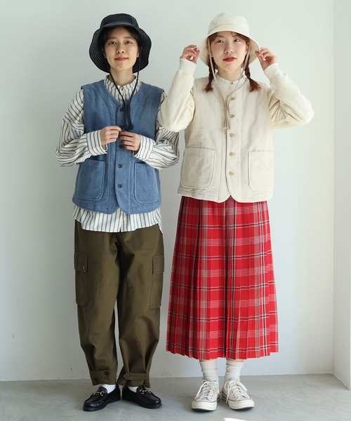 PAR ICI（パーリッシィ）の「ウエポン カーゴパンツ（カーゴパンツ・レディース・カーキ/ベージュ・FREE）」の17枚目の写真