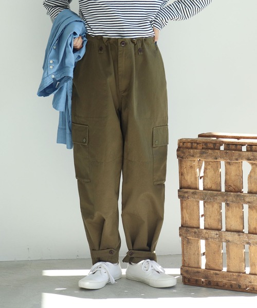 PAR ICI（パーリッシィ）の「ウエポン カーゴパンツ（カーゴパンツ・レディース・カーキ/ベージュ・FREE）」の5枚目の写真