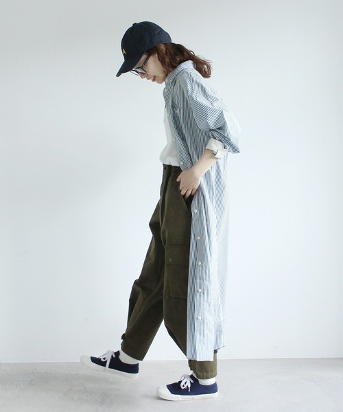 PAR ICI（パーリッシィ）の「ウエポン カーゴパンツ（カーゴパンツ・レディース・カーキ/ベージュ・FREE）」の12枚目の写真