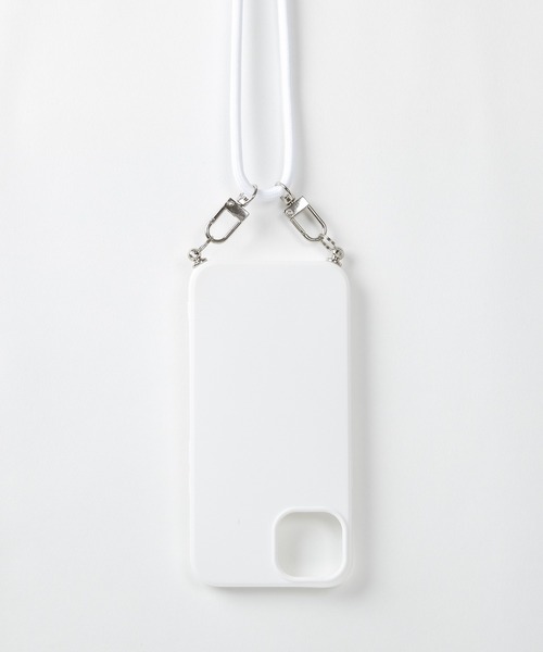 DOLCE & GABBANA スマホケース（ショルダー）ホワイト ホワイト（白）系 Dolce & Gabbana(ドルチェ&ガッバーナ