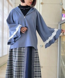 アイボリー ポンチョ M アクシーズファム　axes femme axes femme（アクシーズファム）｜ポンチョ（ホワイト系）一覧