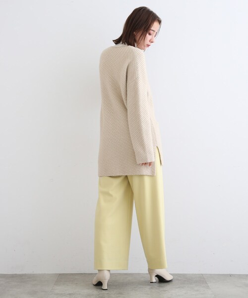 INDIVI(インディヴィ)の「◆【ライトアウター】シャギージャカードカーディガン(カーディガン/ボレロ・レディース・ブラック系1/ベージュ系1・05/13/15 /19/34/38)」の20枚目の写真