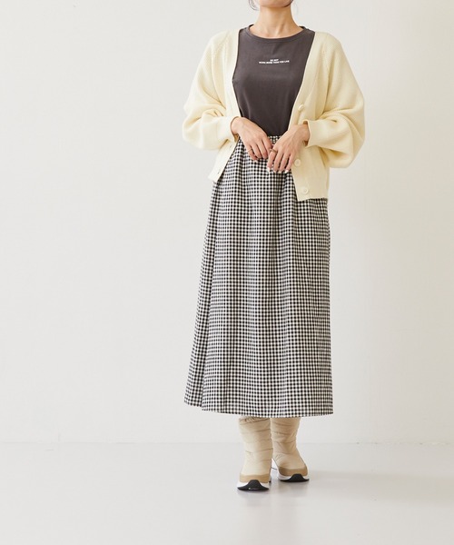 welleg（ウェレッグ）の「防寒 撥水加工 スノーブーツ（ブーツ・レディース・アイボリー/ブラック/ブラック系その他・40/38/39/41/36/37）」の21枚目の写真