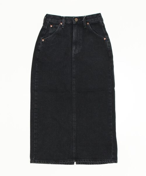 Lee（リー）の「Lee/リー　デニムバックスリットスカート（スカート・レディース・ブラック系/ライトインディゴブルー/インディゴブルー・SMALL/X-SMALL/MEDIUM）」の10枚目の写真