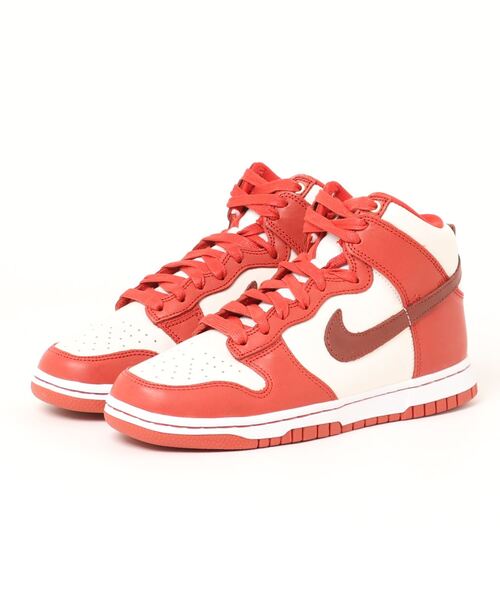 NIKE(ナイキ)の「NIKE WMNS DUNK HIGH LXX DX0346-600(スニーカー・レディース・レッド・23.5㎝/24.5㎝/23㎝/24㎝/25㎝)」の2枚目の写真